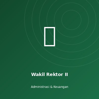 Wakil Rektor II